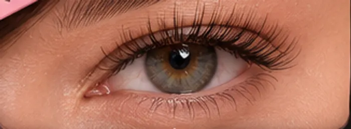 Style illustration of a classic lash set