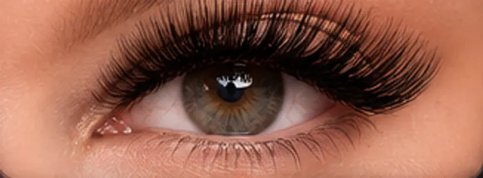 Style illustration of a volume lash set